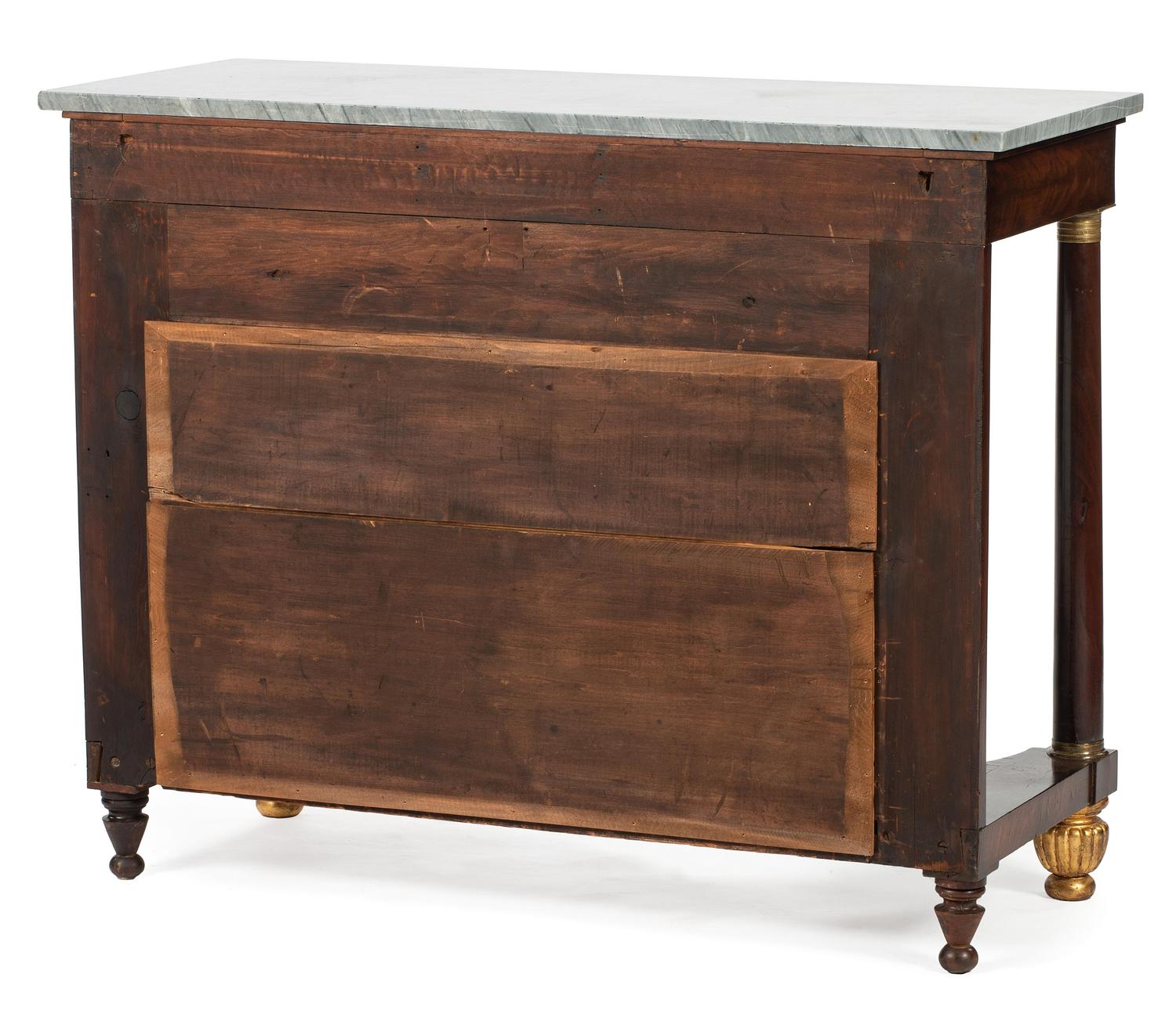 A Continental Marble-Top Pier Table