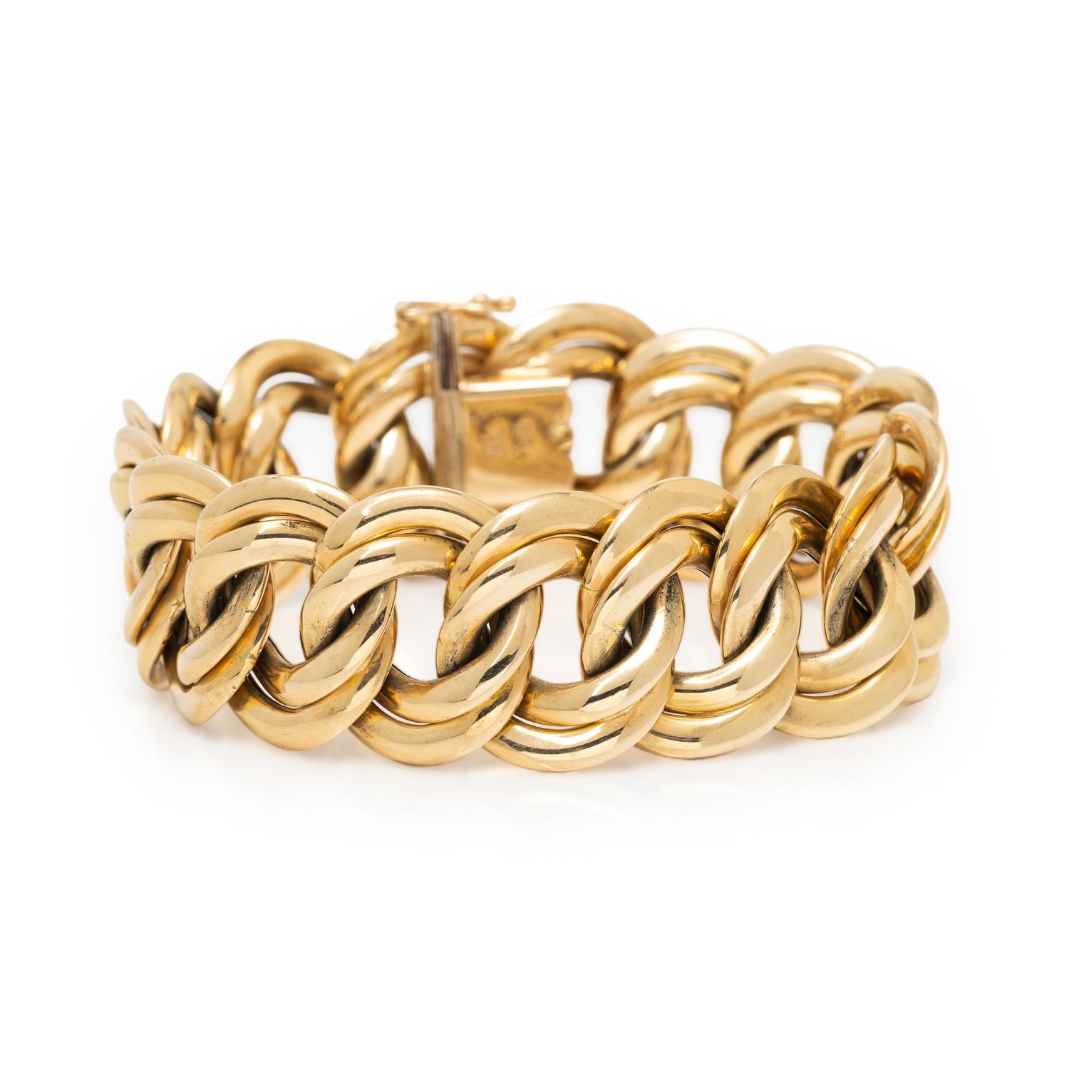 Yellow Gold Link Bracelet