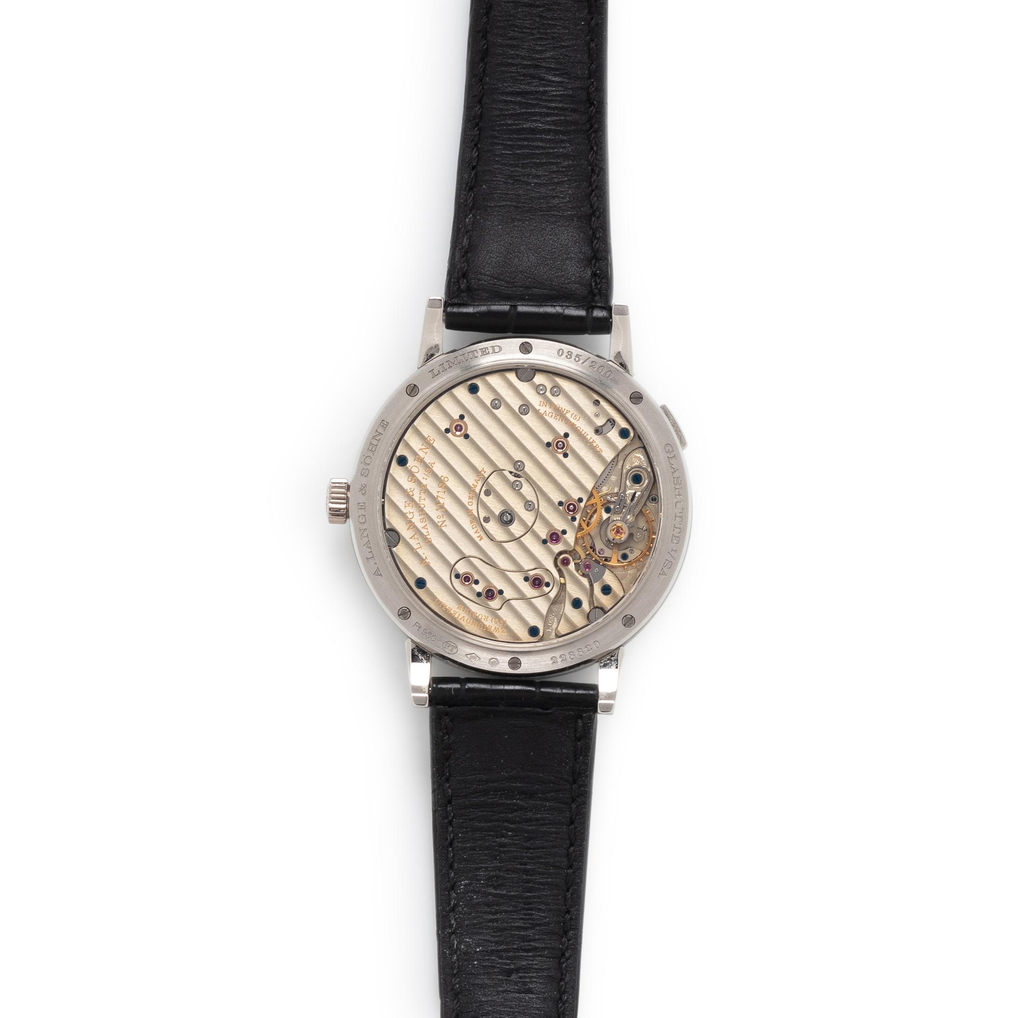 A. LANGE & SÖHNE, REF. 139.035F 'GRAND LANGE 1 MOON PHASE LUMEN' WATCH
