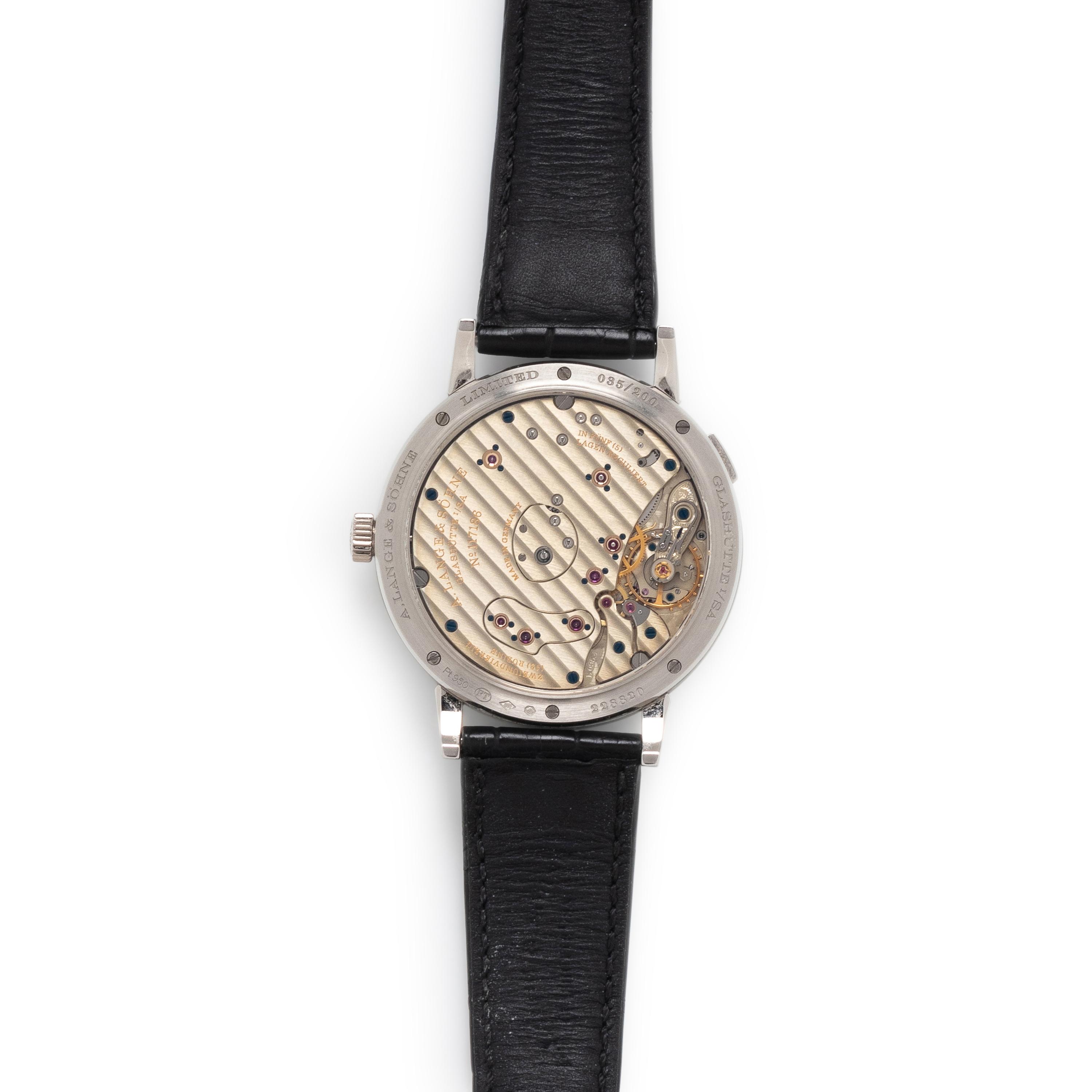A. LANGE & SÖHNE, REF. 139.035F 'GRAND LANGE 1 MOON PHASE LUMEN' WATCH