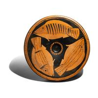 A Paestan Red-Figured Fish-Plate