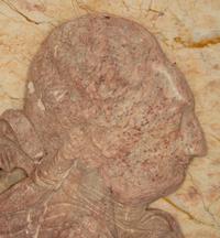 A Pair of Bi-Color Marble Profile Portrait Plaques