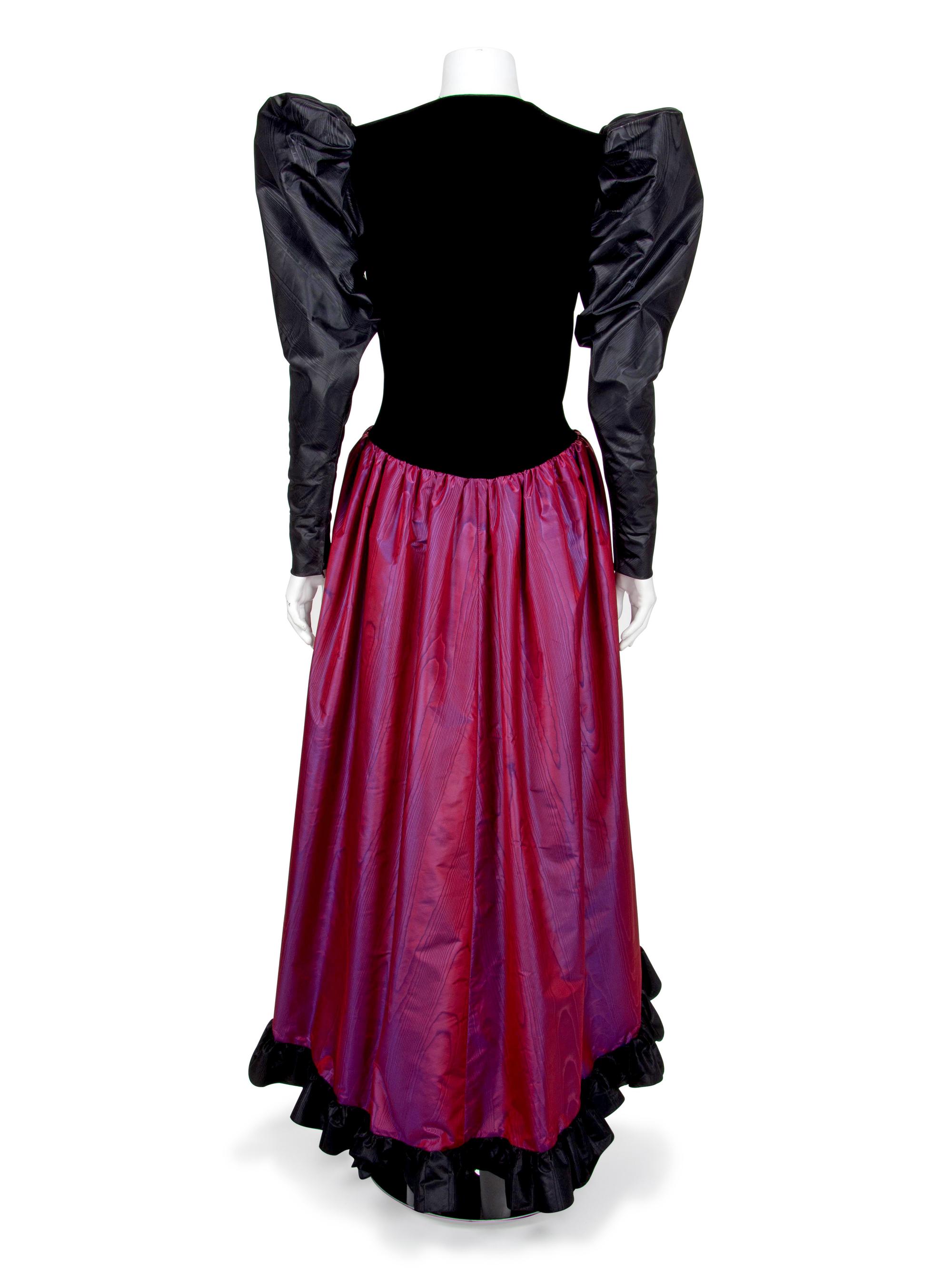 Two Givenchy Evening Gowns and One Bill Blass Cape and Skirt Ensemble, 1970s-1980s — Sold to benefit the Art Acquisition Fund at the Indianapolis Museum of Art at Newfield.