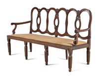 An Italian Walnut Settee