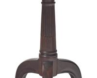 A Fine Chippendale Carved Mahogany Tilt-Top Breakfast Table