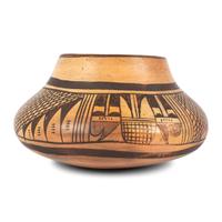 Hopi Pottery Bowl AND Large Ashtray