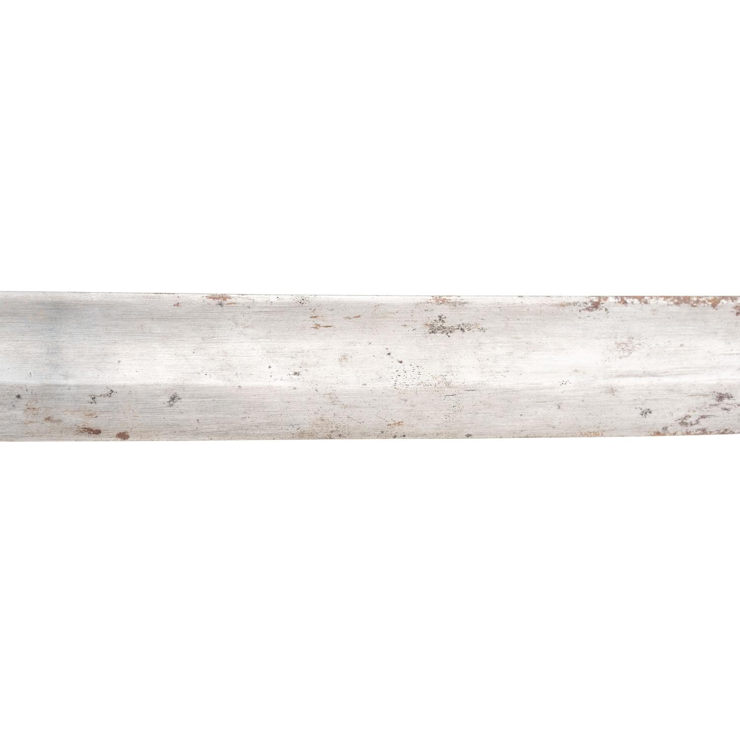 Confederate Cavalry Saber in Wooden Scabbard by Kraft, Goldschmidt & Kraft or H. Marshall
