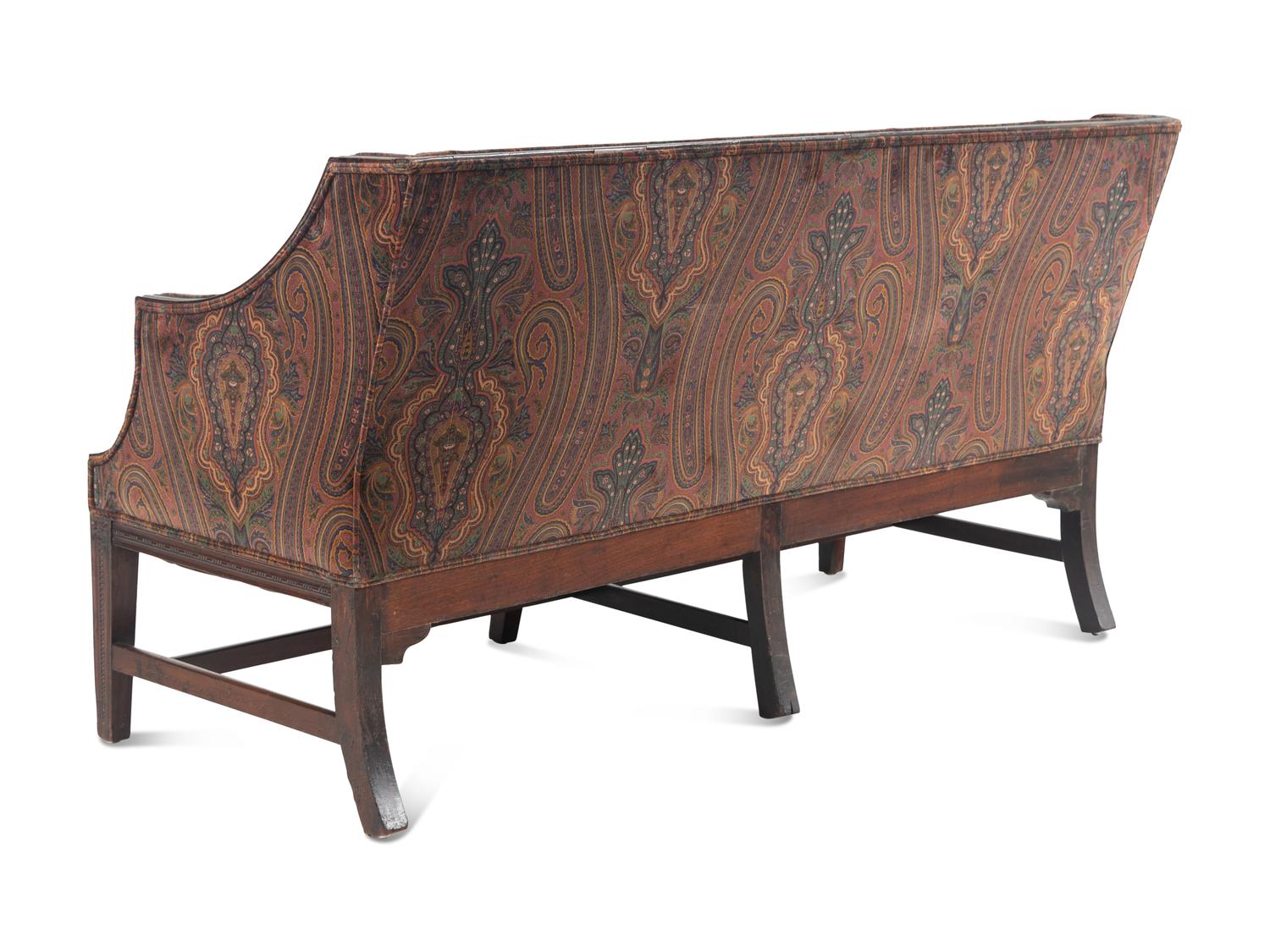 An English Mahogany Sofa