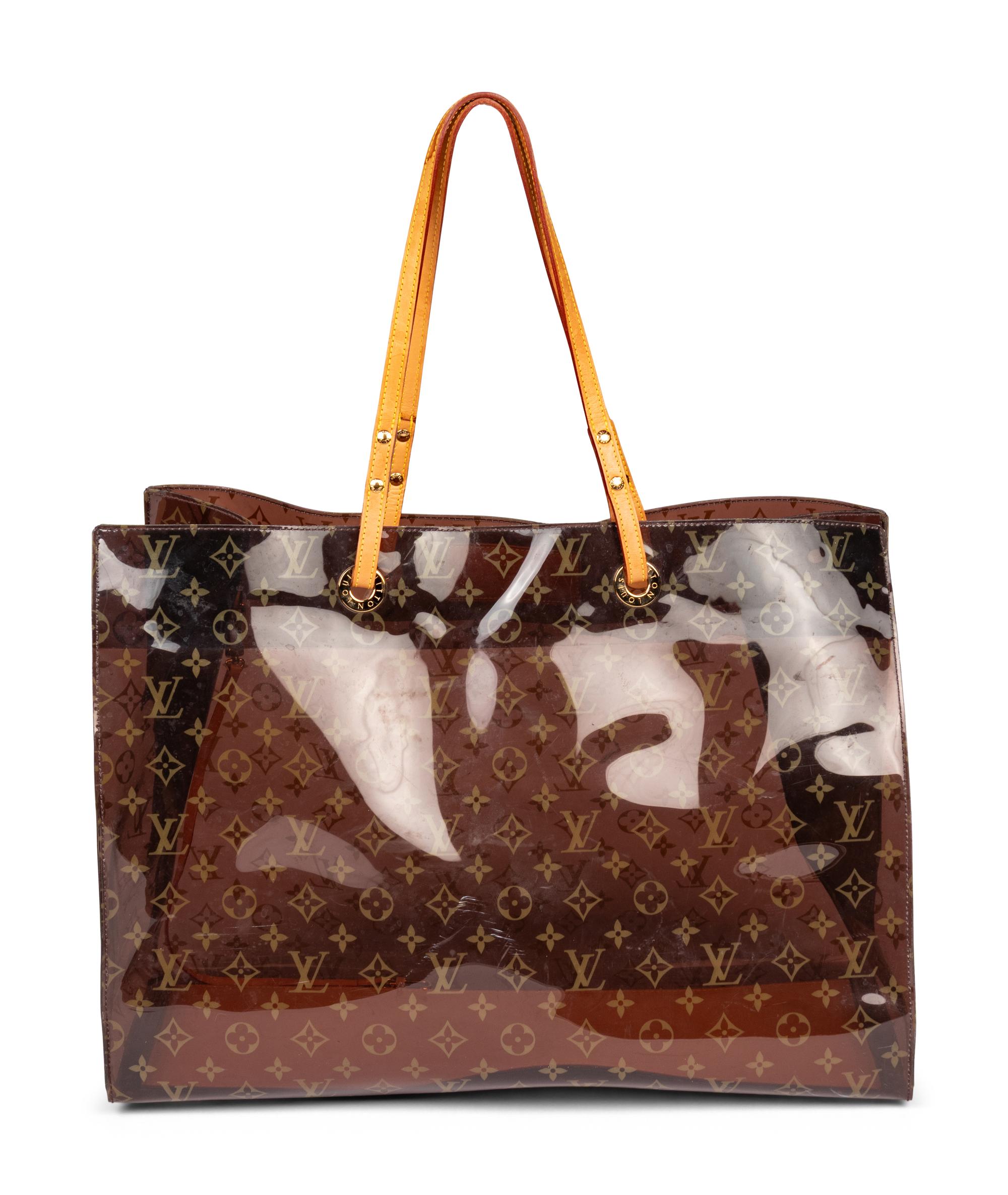 Louis Vuitton, Monogram Translucent Amber PVC Tote