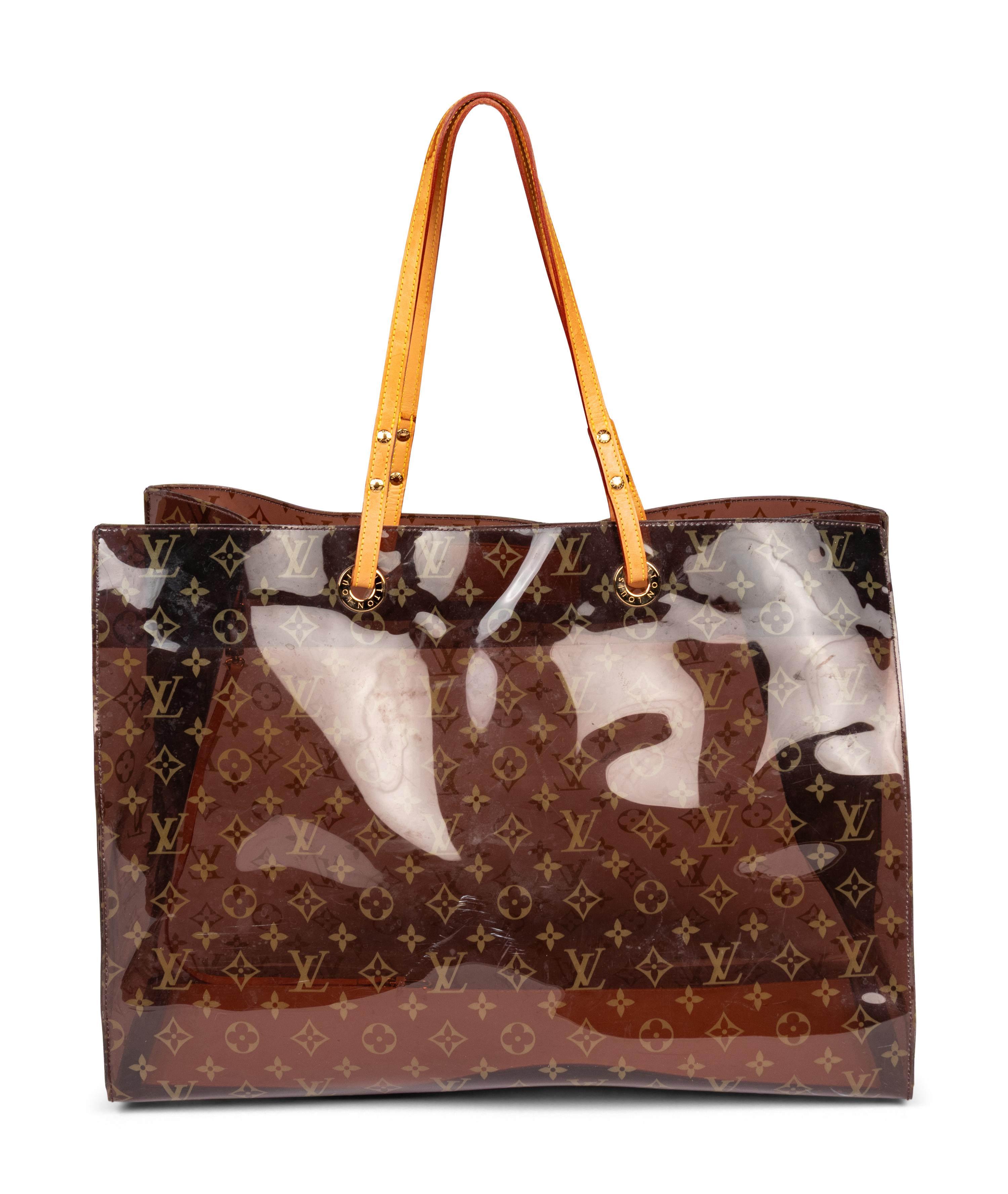 Louis Vuitton, Monogram Translucent Amber PVC Tote