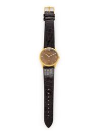 PATEK PHILIPPE, REF. 1578 18K YELLOW GOLD 'CALATRAVA' 'GENERAL MOTORS' WATCH WITH RARE 'TROPICAL' DIAL, BOX & EXTRACT FROM THE ARCHIVES