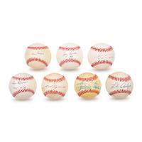 A Collection of 1959 Chicago White Sox Signed Autograph Baseballs