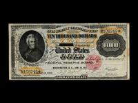 A Series 1900 $10,000 Gold Certificate [Fr. 1225h]