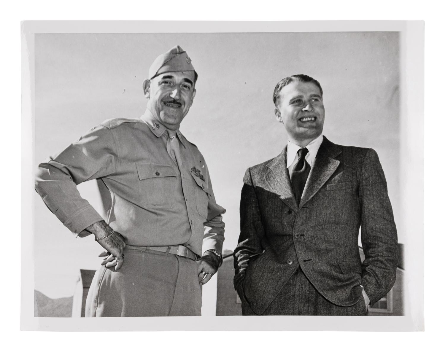 [PEENEMUNDE ARMY RESEARCH CENTER]. An archive of photographs of Wernher von Braun and the Peenemünde facility.