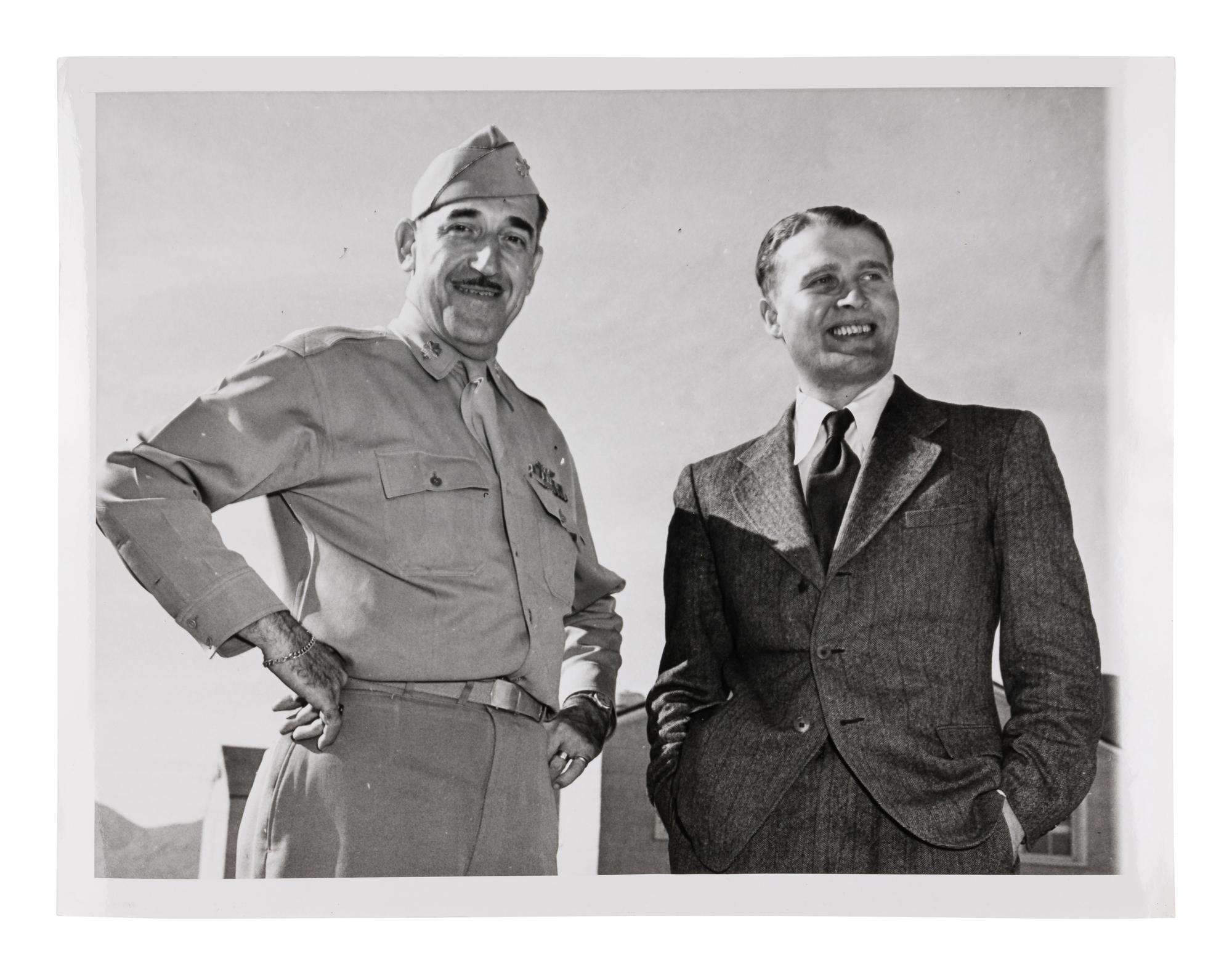 [PEENEMUNDE ARMY RESEARCH CENTER]. An archive of photographs of Wernher von Braun and the Peenemünde facility.