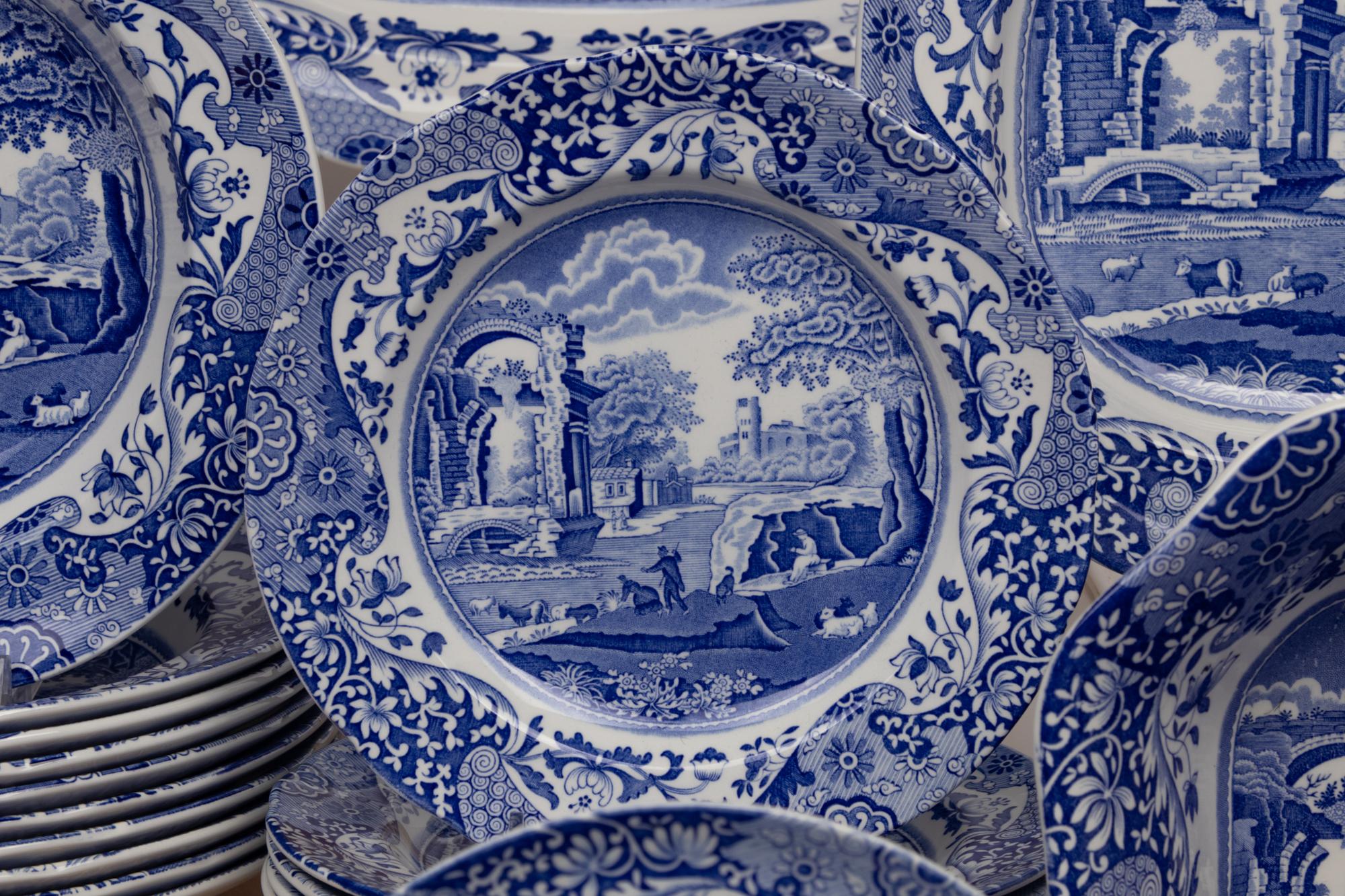A Spode Ceramic Dinner Service