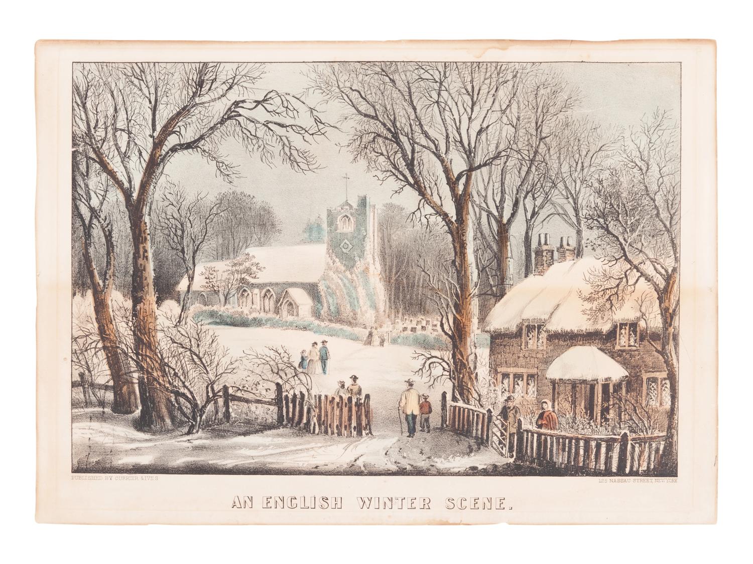 [WINTER SCENES] -- CURRIER and IVES, publishers