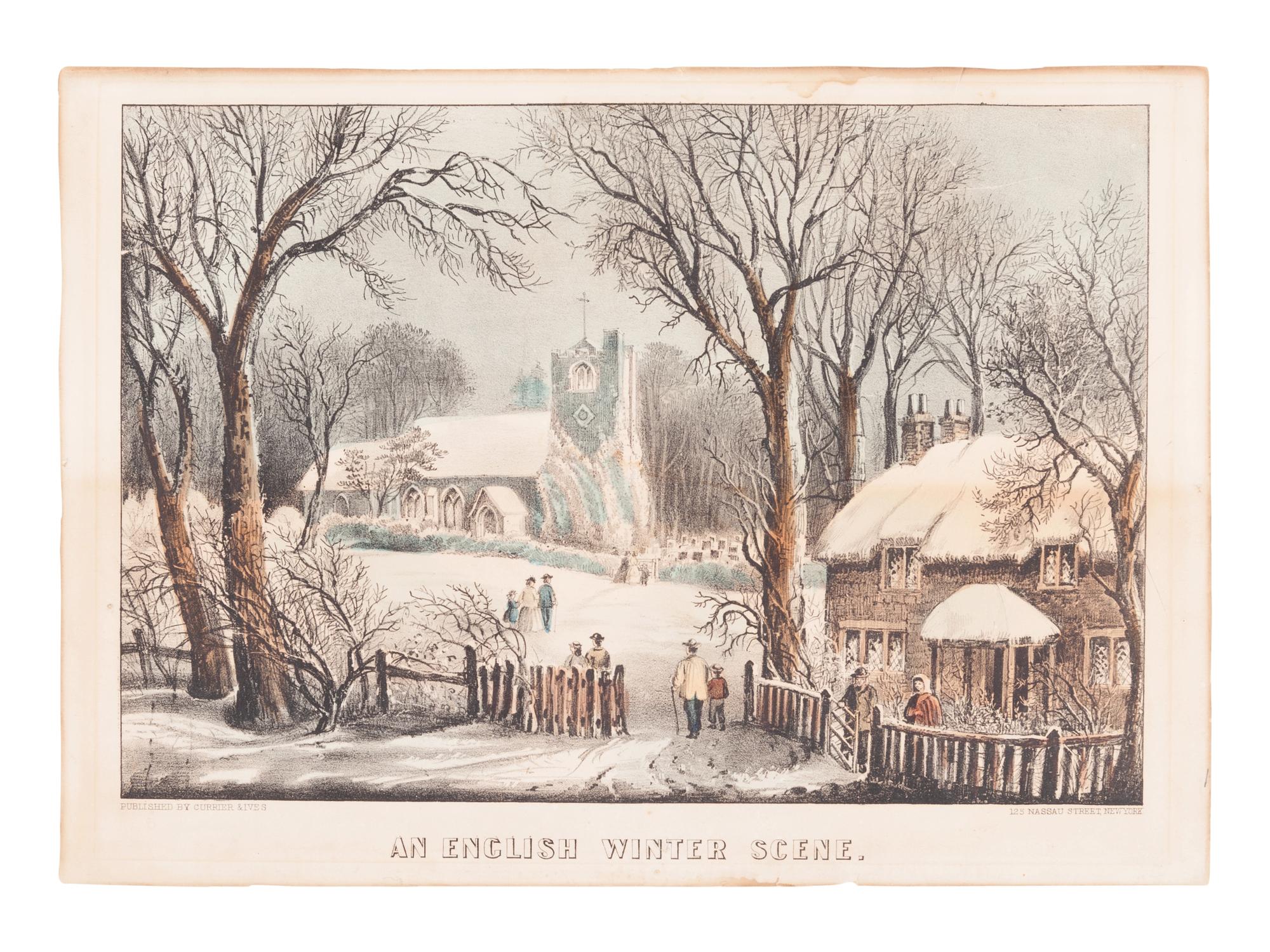 [WINTER SCENES] -- CURRIER and IVES, publishers