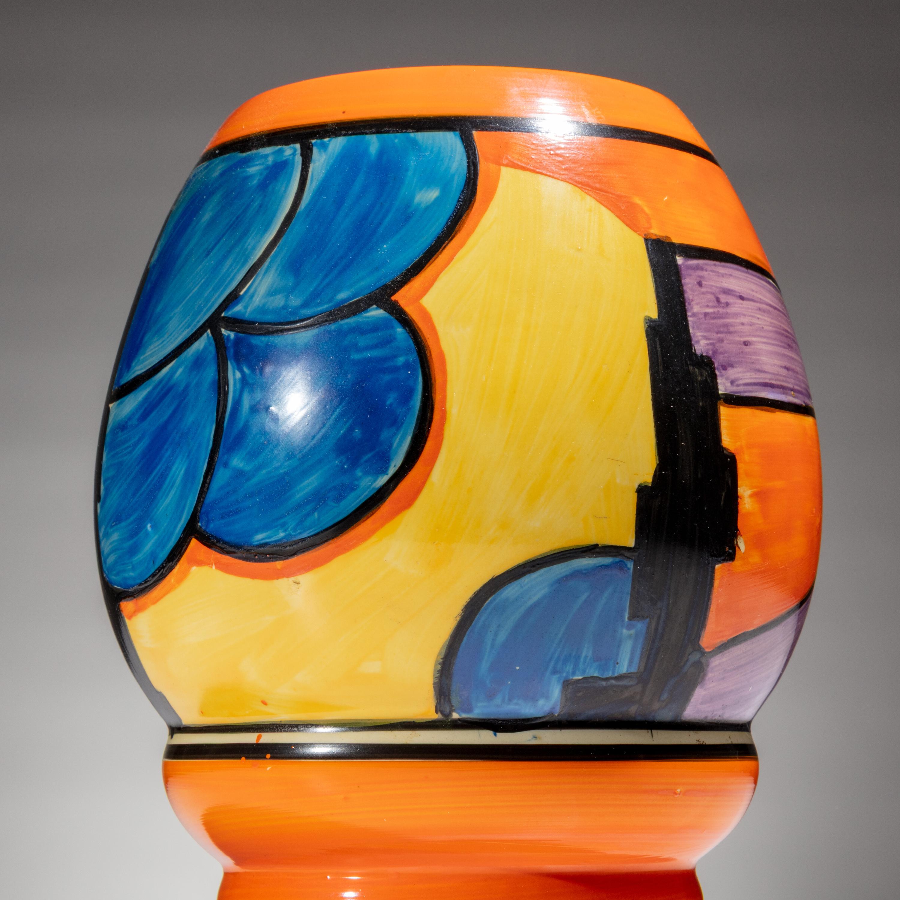 Clarice Cliff (English, 1899–1972) — Sunray pattern group of 6