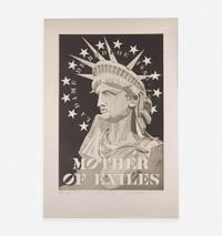 Robert Indiana (American, 1928-2018) Mother of Exiles (Black)
