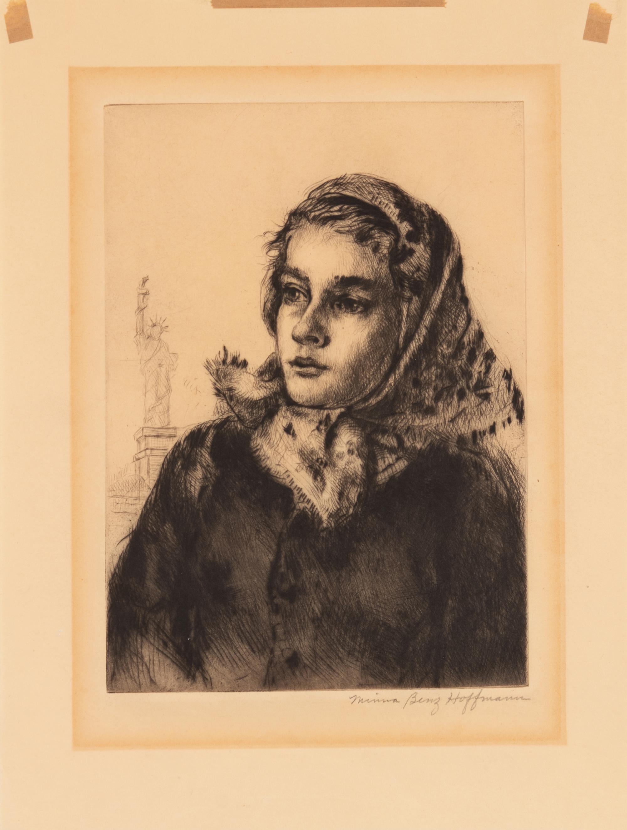 A group of five American prints (Max Arthur Cohn, Fisherman ; Steven Dohanos, The Postman ; Mina Benz Hoffman, The Immigrant ; Charles Wheele Locke, Brooklyn Wharf ; Ethel Magafan, Clothesline )