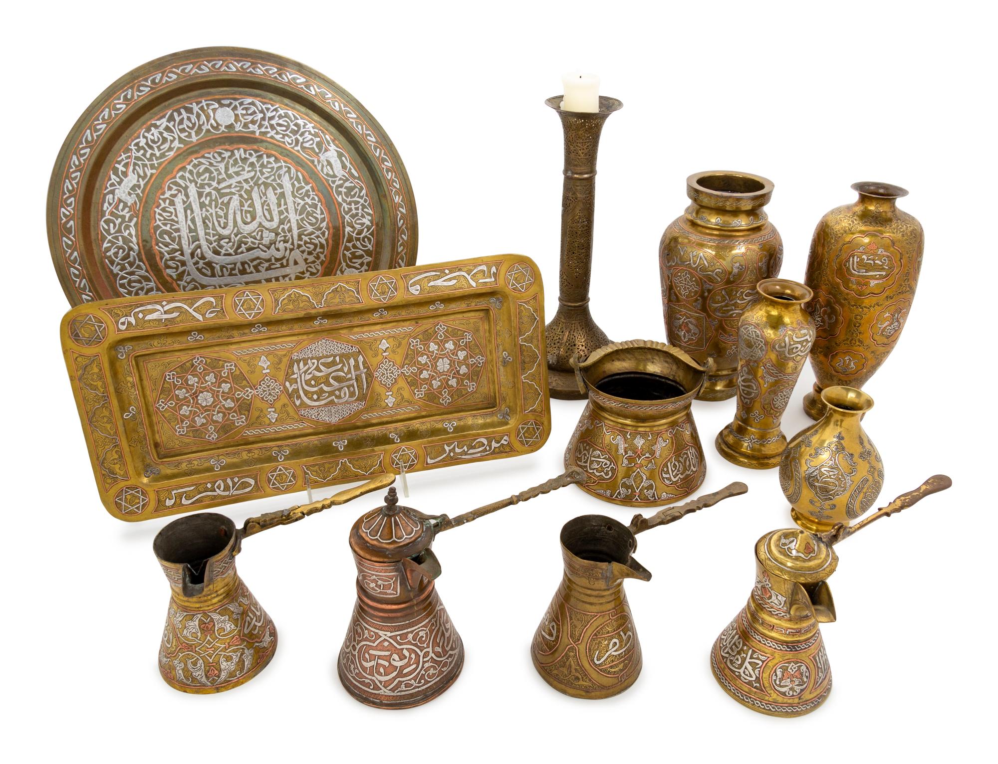 Twelve Cairoware Items