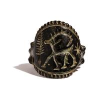 A Luristan Bronze Signet Ring