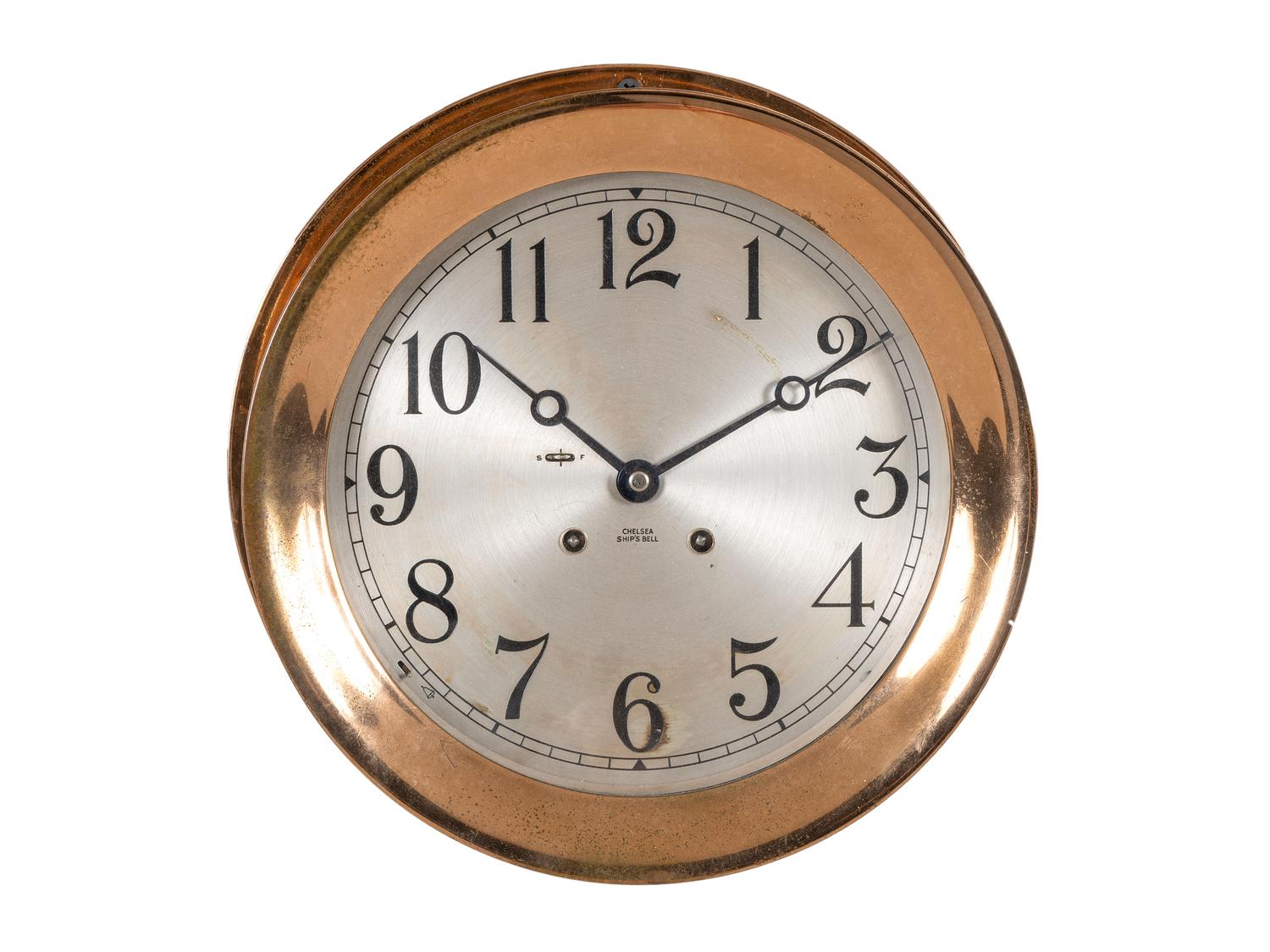 A Chelsea Ship’s Bell Wall Clock