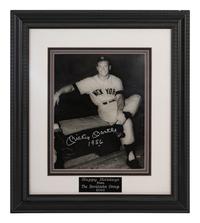 A Mickey Mantle Signed Autographed Ray Gallo Photo (BAS Beckett Authentication Services Certified),