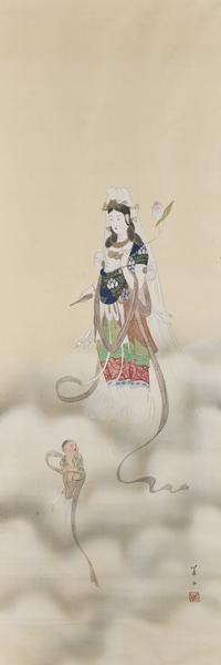 A Japanese 'Kannon' Painting