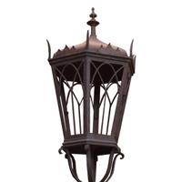 A Pair of Argentine Wrought Iron Torchieres 21" W x 21" D x 117" H — Argentina, Circa 1930
