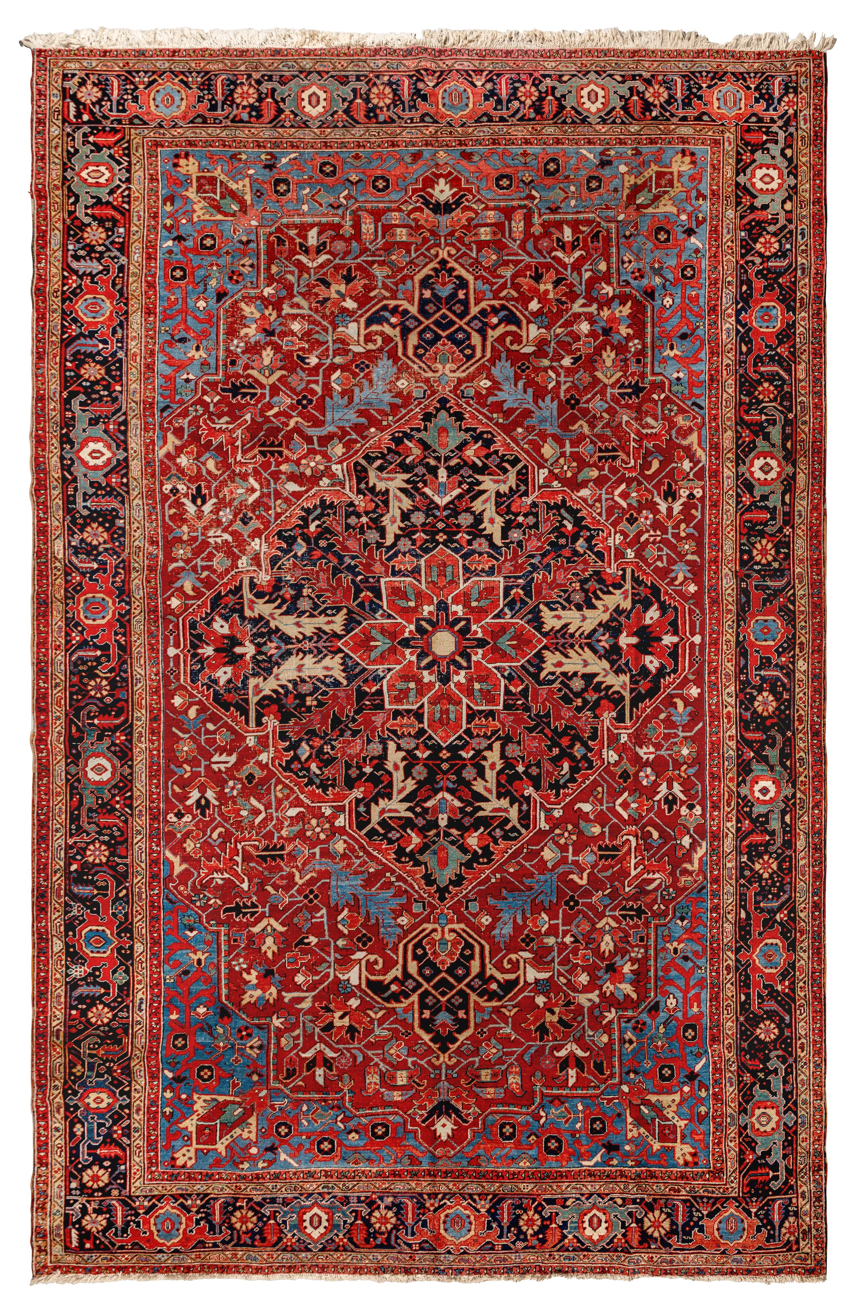 A Heriz Carpet