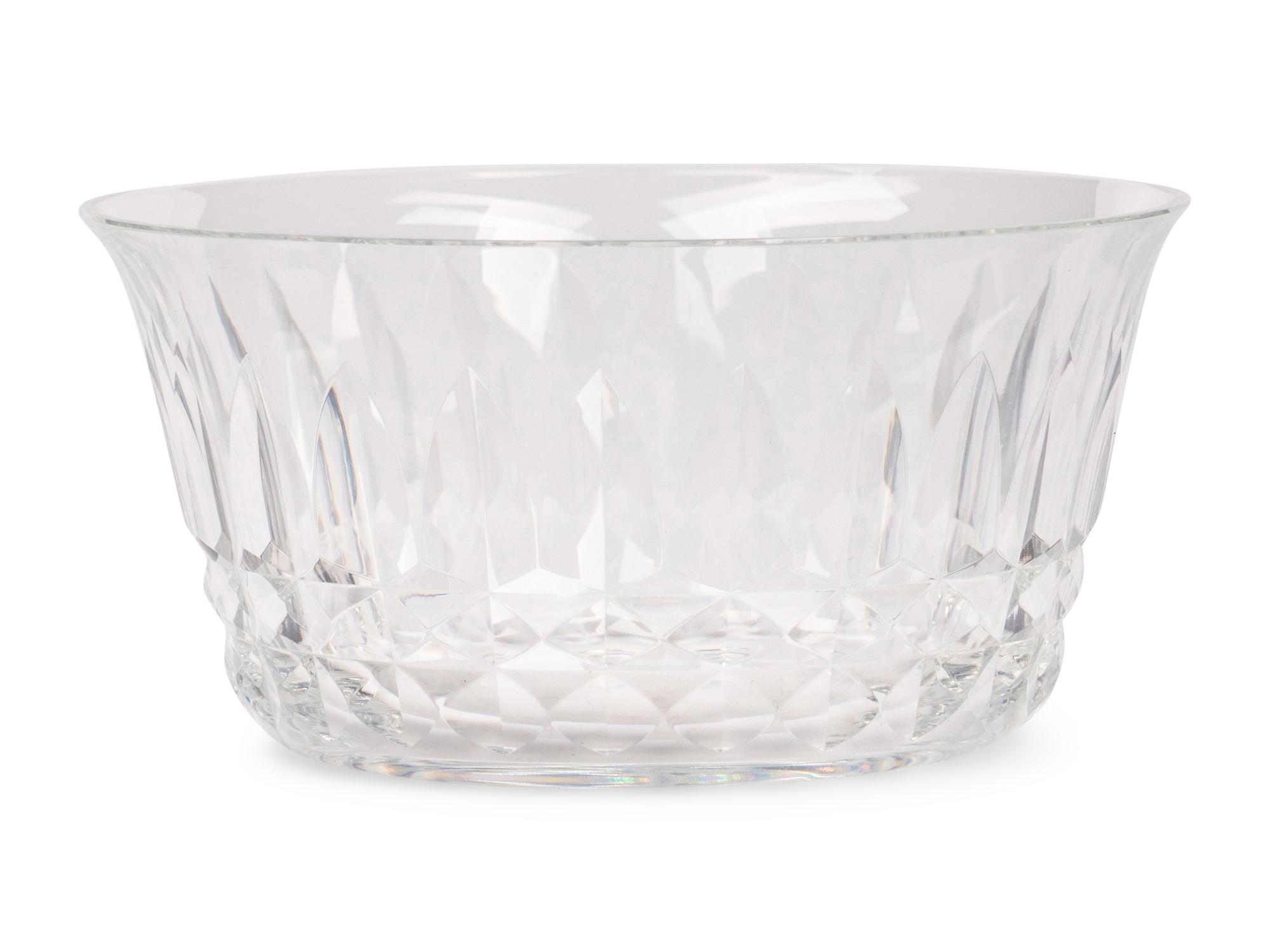 A Baccarat Glass Table Service