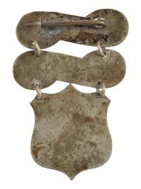 [CIVIL WAR]. 70th Illinois Volunteer Infantry ladder badge identified to A.H. Mallory.