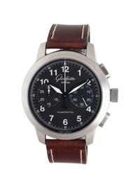 GLASHÜTTE ORIGINAL, STAINLESS STEEL 'SENATOR NAVIGATOR CHRONOGRAPH' WATCH