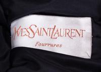 An Yves Saint Laurent Fur Coat,