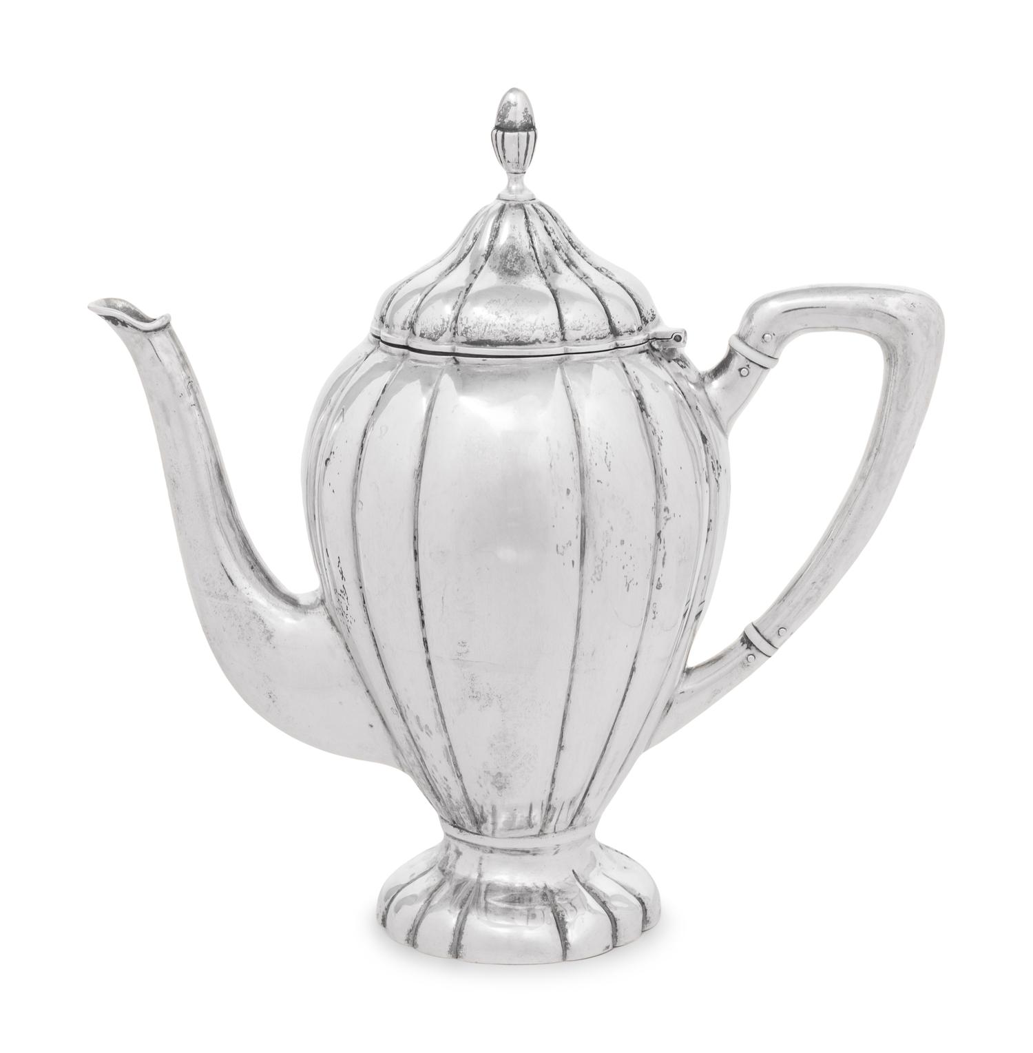 A German Silver Tea and Coffee Service