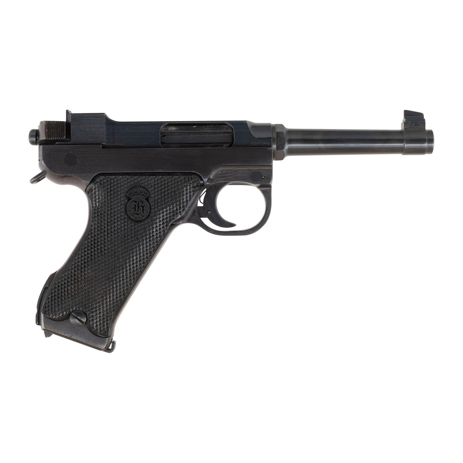 **Husqvarna Swedish Model 40 Lahti Pistol