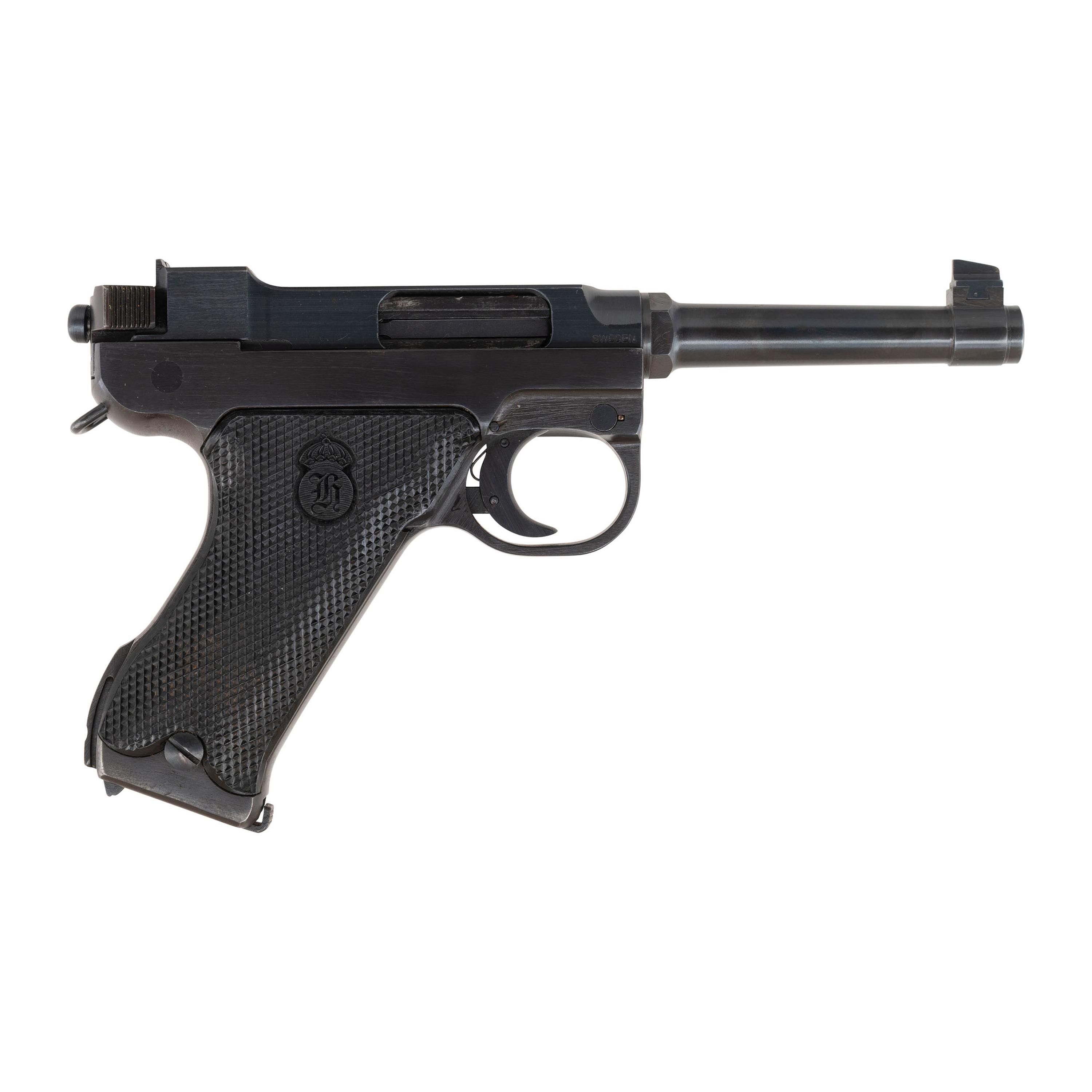 **Husqvarna Swedish Model 40 Lahti Pistol