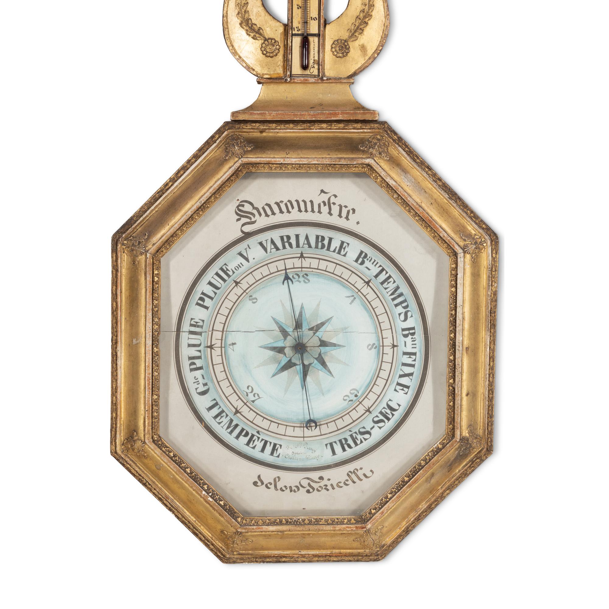 A French Giltwood Barometer