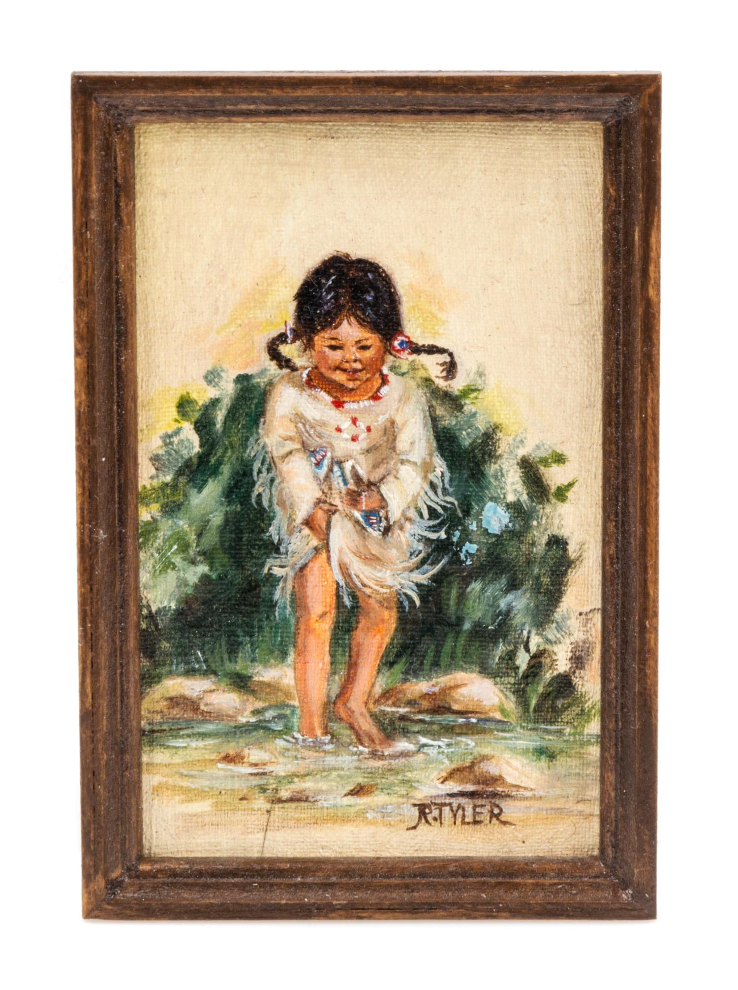 Robin Tyler, (20th Century), Native American Girl, 1981