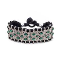 EMERALD AND DIAMOND BRACELET