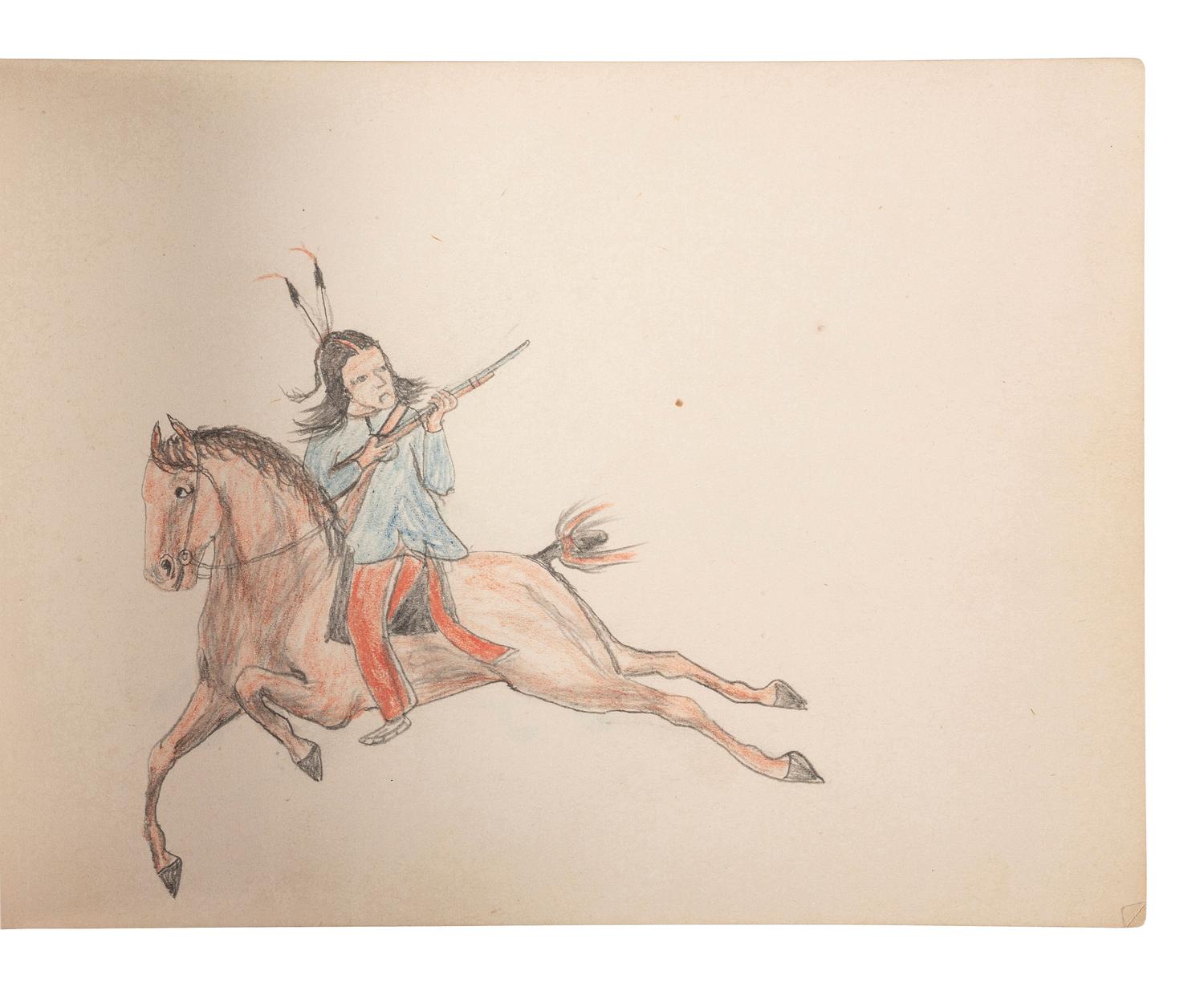 Rosebud Agency Sketchbook, by "Jack"