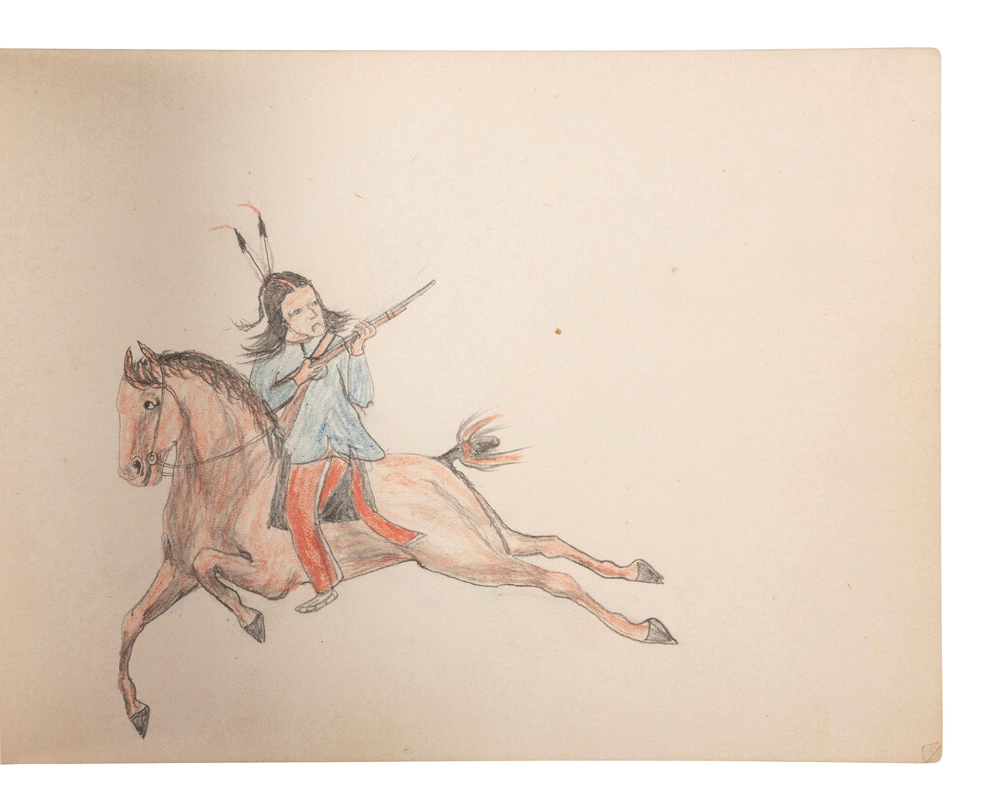 Rosebud Agency Sketchbook, by "Jack"