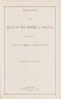 [AMERICAN POLITICS - 19th CENTURY]. A group of 6 pamphlets and speeches, 1858-1861, including: