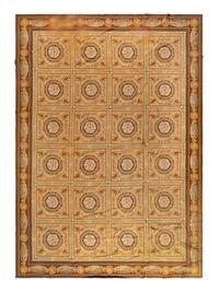 A Savonnerie Style Wool Carpet