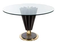 A Pierre Cardin Occassional Table Height 29 x diameter 47 inches.