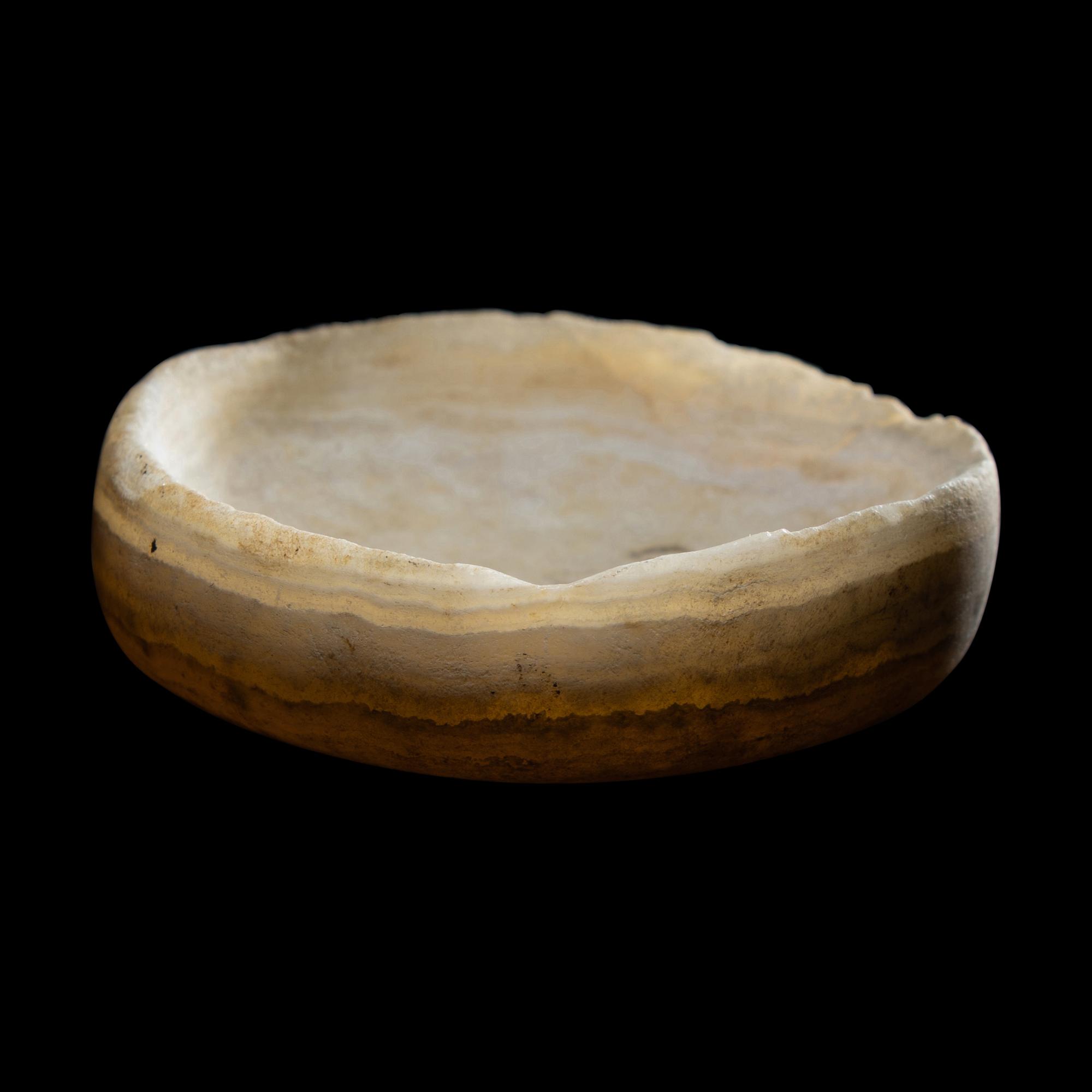 A Cycladic Marble Dish