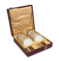 A French Silver-Gilt Dessert Service