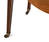A George III Crossbanded Walnut Pembroke Table